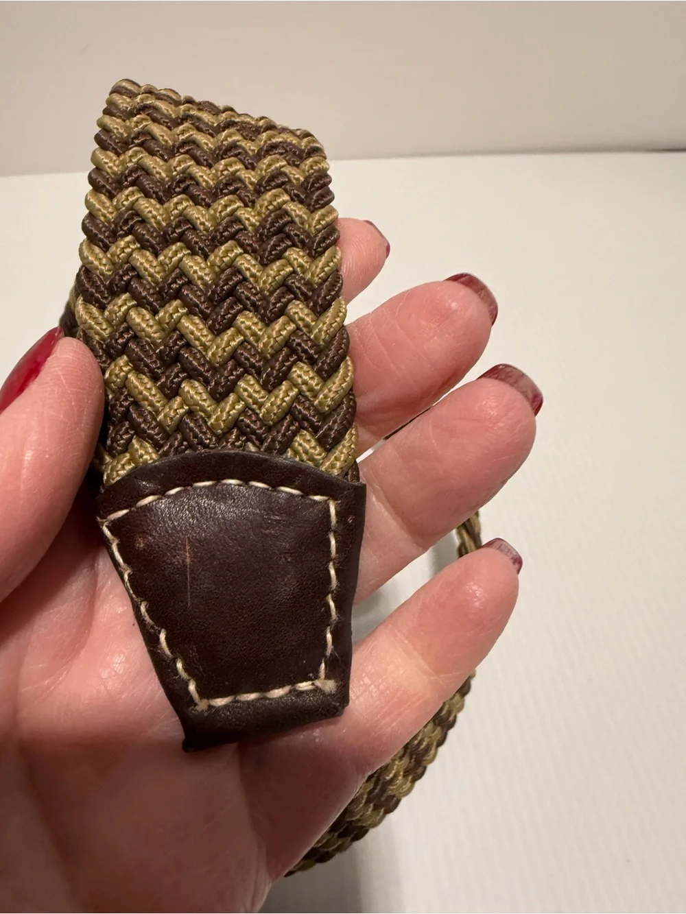 Duluth Trading Co 40110 Braided Woven Stretch Belt 2XL